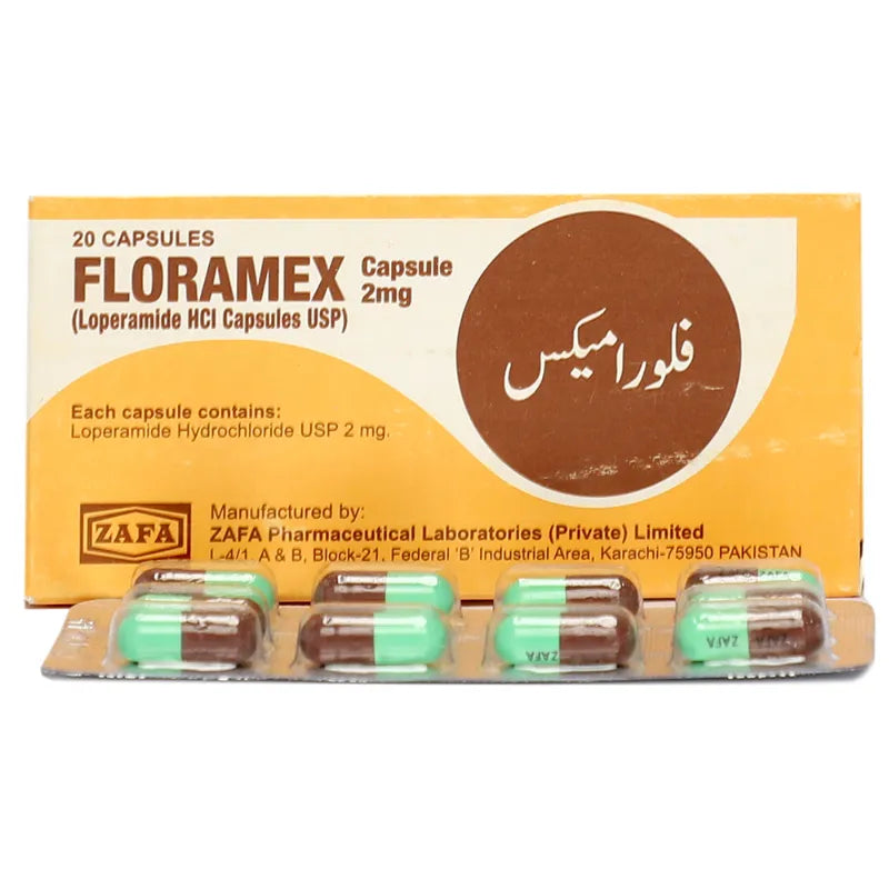 Floramex (2Mg) 20 Capsules
