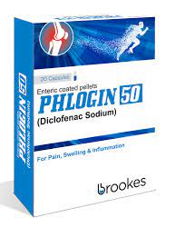 Phlogin (50Mg) 20 Capsules