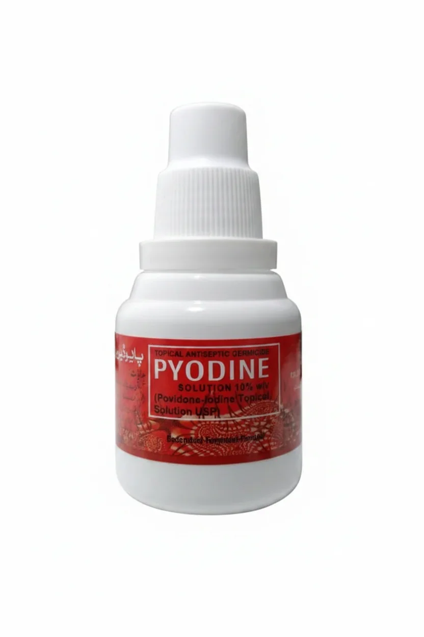 Pyodine Solution (0.1) 60Ml Antiseptic Germicide