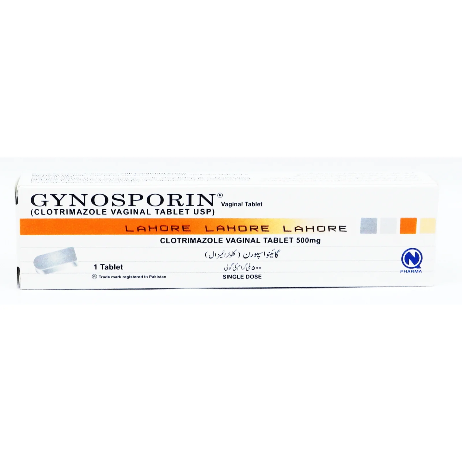 Gynosporin (500Mg) 1 Vaginal Tablet
