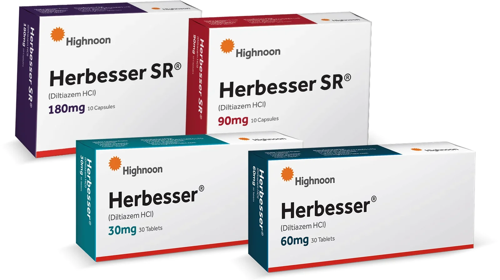 Herbesser (60Mg) 30 Tablets