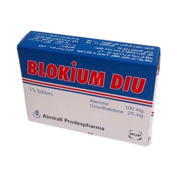 Blokium Diu (100/25Mg) 20 Tablets