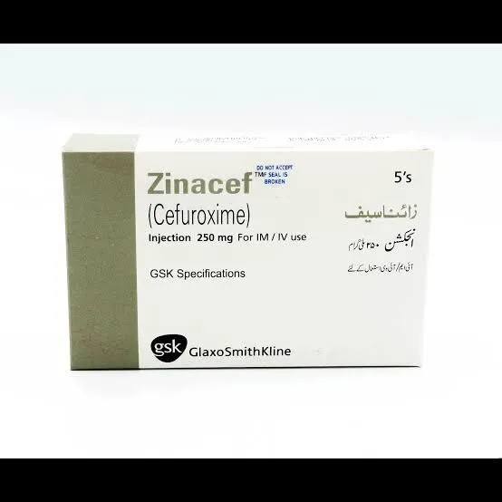 Zinacef (250Mg) 1 Vial Injection