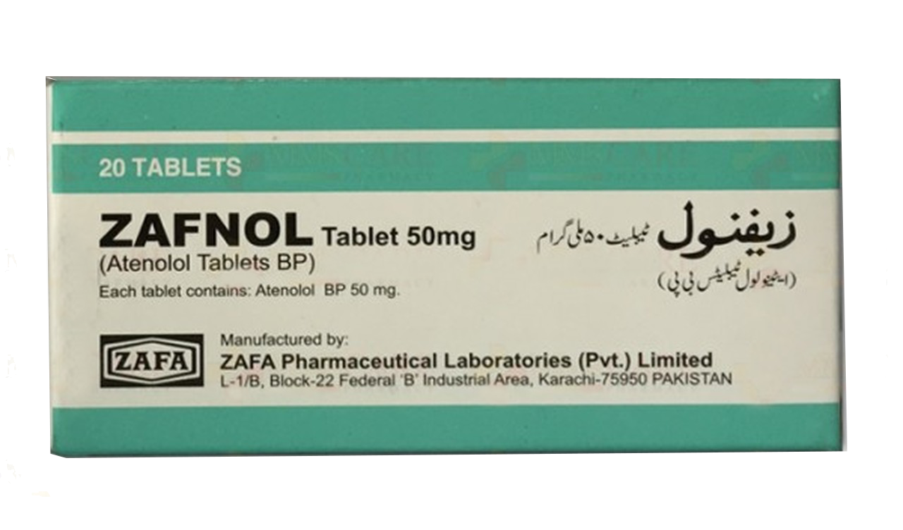 Zafnol (50Mg) 20 Tablets