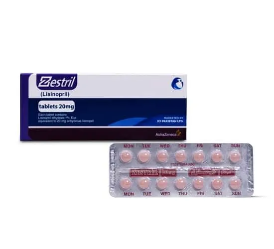 Zestril (20Mg) 14 Tablets