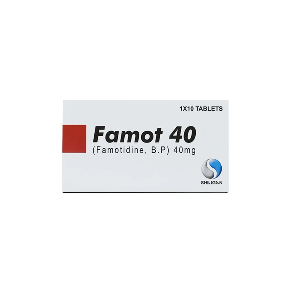 Famot (40Mg) 10 Tablets