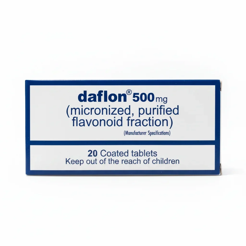 Daflon (500Mg) 20 Tablets