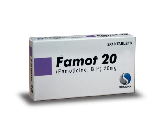 Famot (20Mg) 20 Tablets