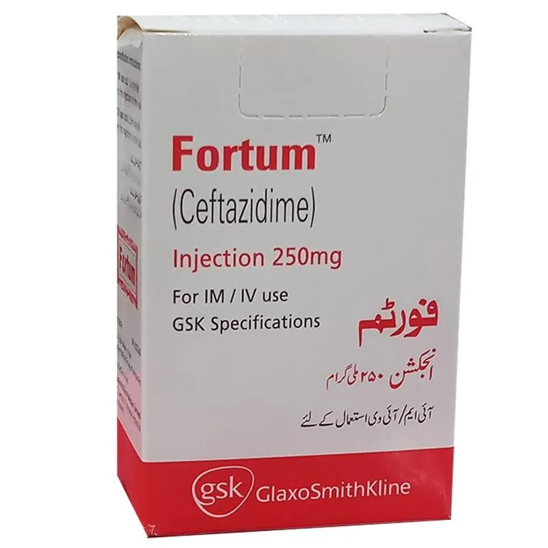 Fortum (250Mg) 1 Vial Injection