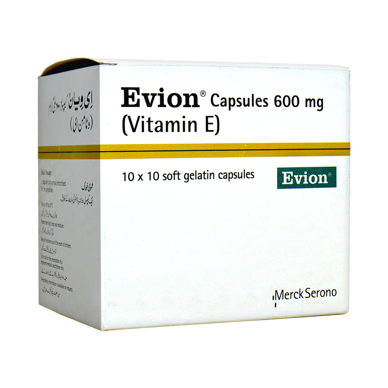 Evion (600Mg) 100 Capsules