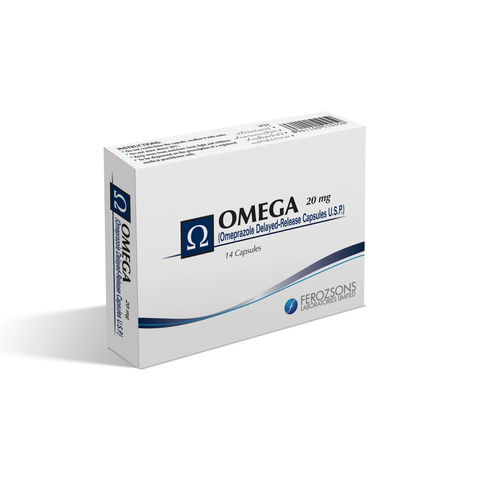 Omega (20Mg) 14 Capsules