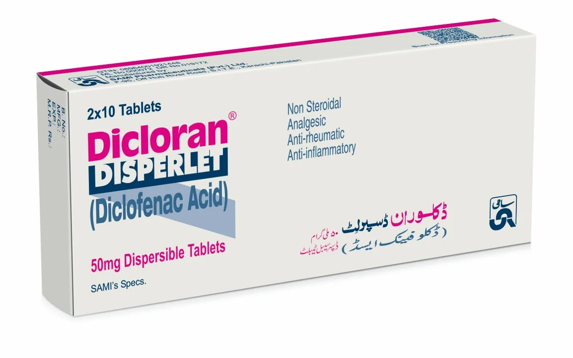 Dicloran Disperlet (50Mg) 20 Tablets