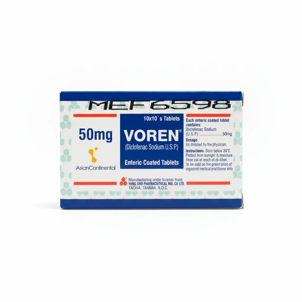 Voren (50Mg) 100 Tablets