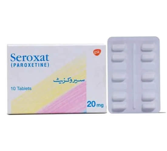 Seroxat (20Mg) 10 Tablets