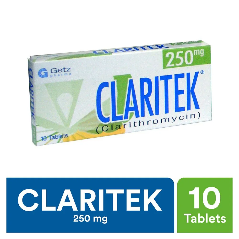 Claritek (250Mg) 10 Tablets