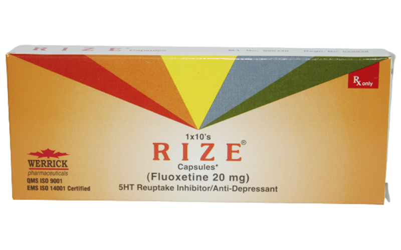 Rize (20Mg) 10 Capsules