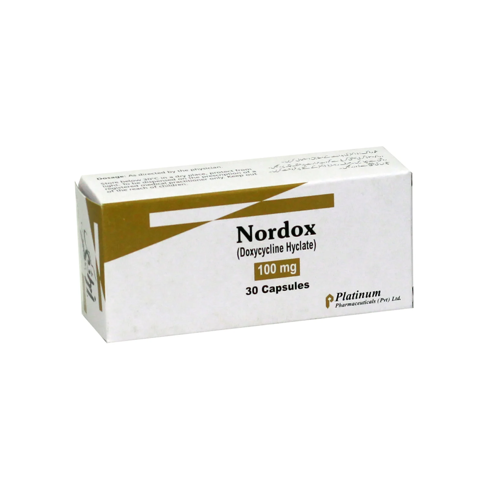 Nordox (100Mg) 30 Capsules