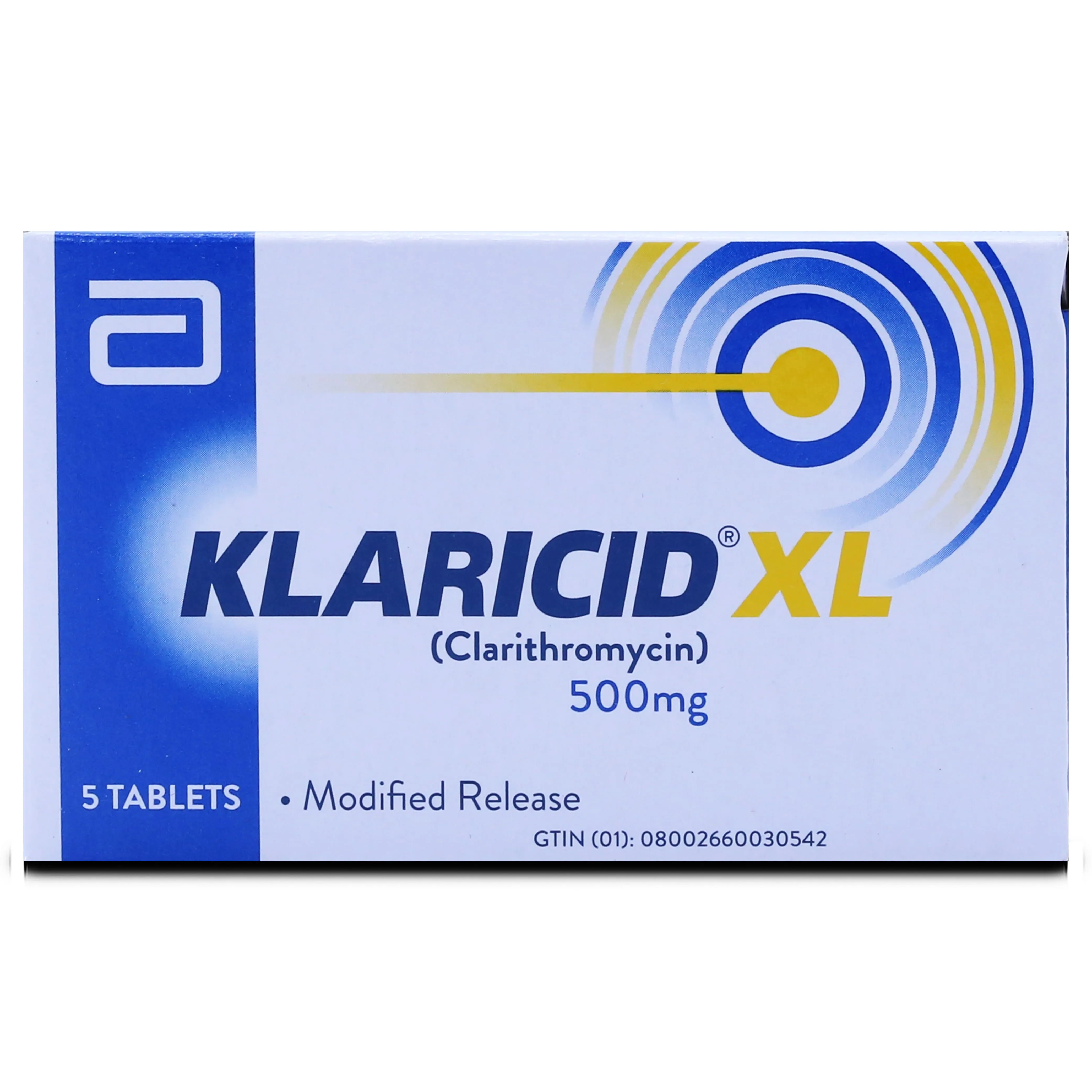 Klaricid Xl (500Mg) 5 Tablets