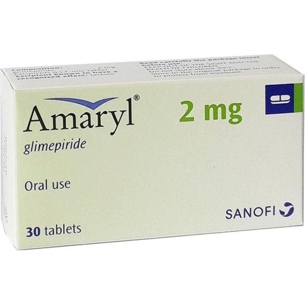 Amaryl (2Mg) 30 Tablets