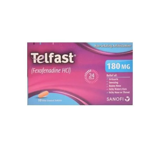 Telfast (180Mg) 10 Tablets
