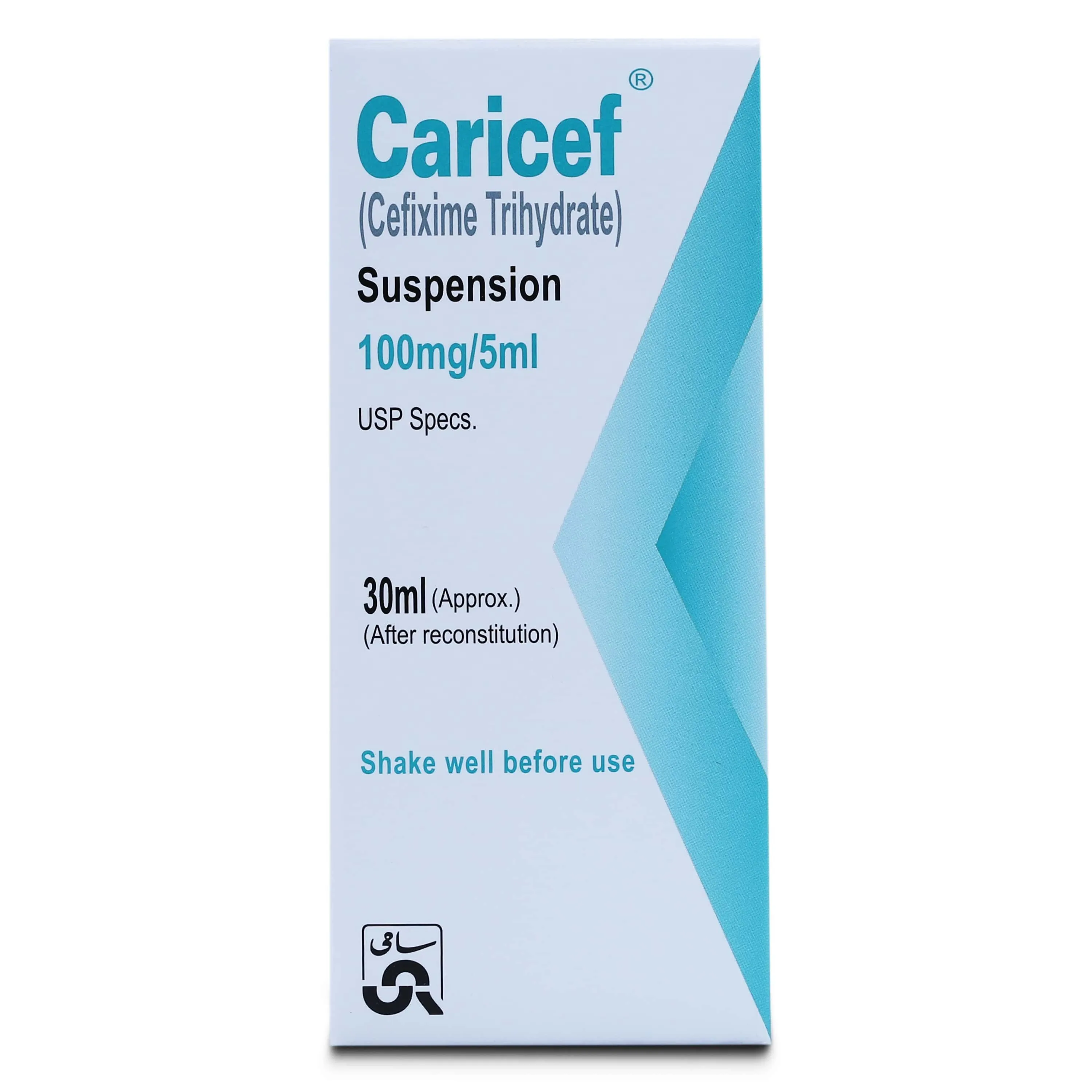 Caricef (100Mg/5Ml) 30Ml Suspension
