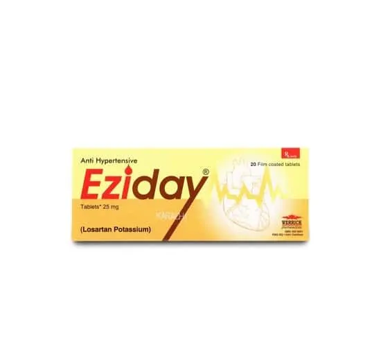 Eziday (25Mg) 20 Tablets