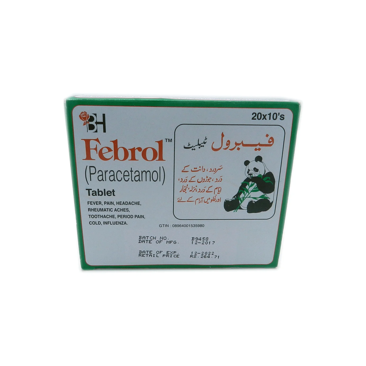 Febrol (500Mg) 200 Tablets