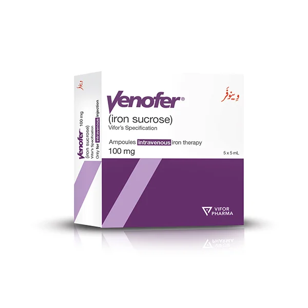 Venofer (100Mg/5Ml) 5 Ampoule Injections