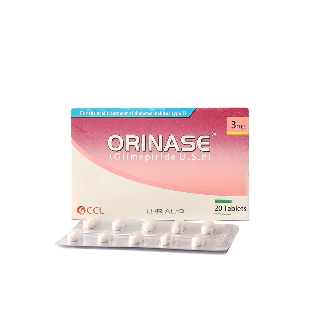 Orinase (3Mg) 20 Tablets