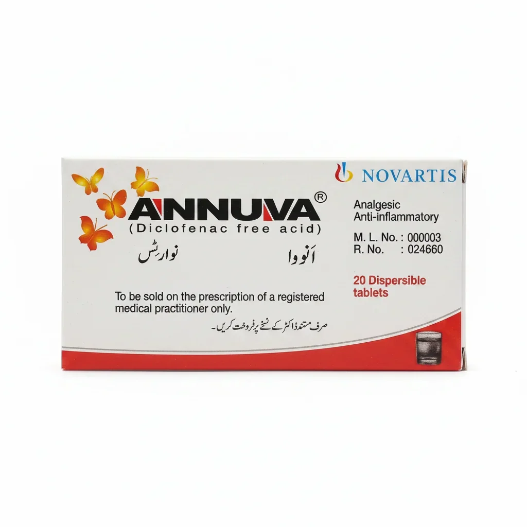 Annuva (50Mg) 20 Tablets