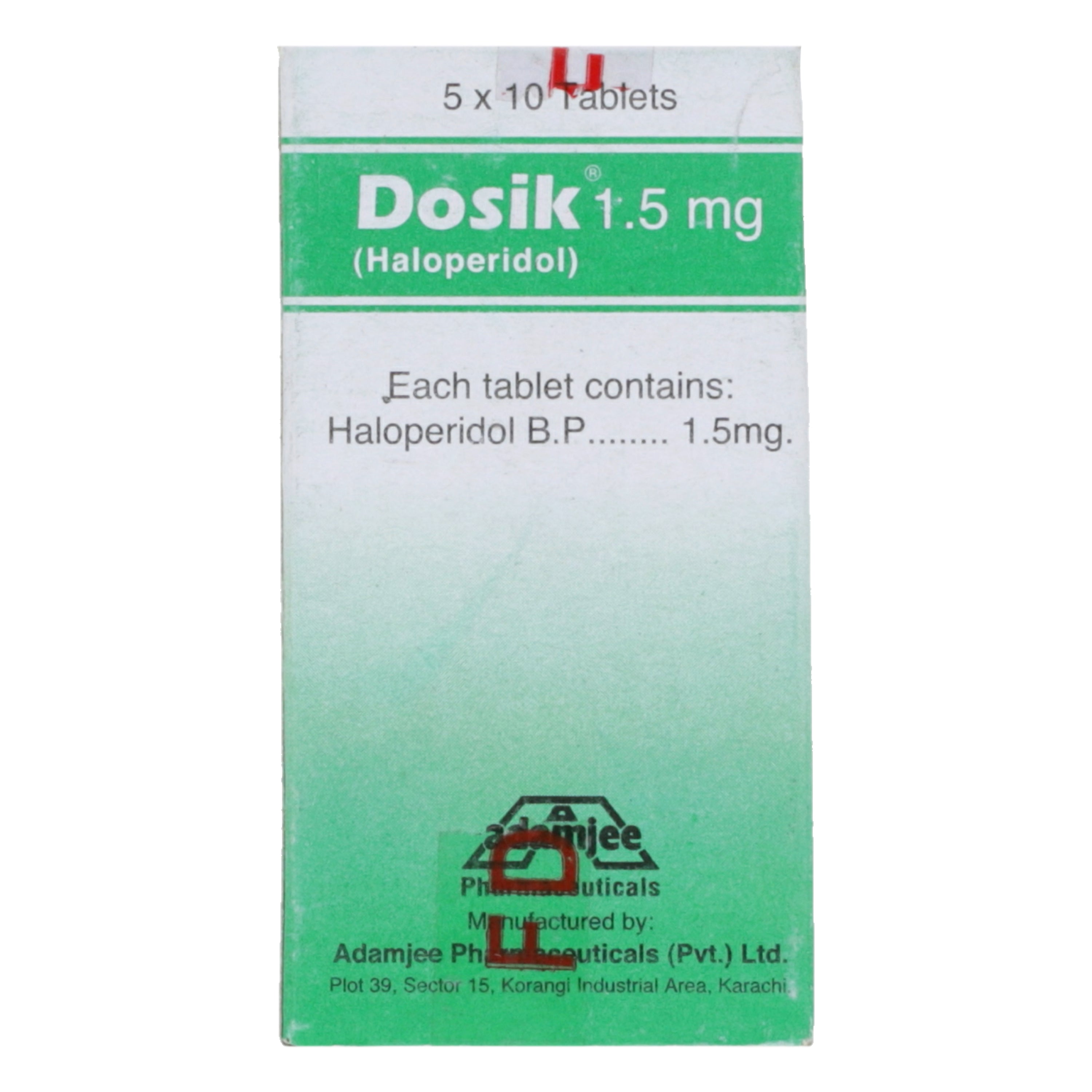 Dosik (1.5Mg) 50 Tablets