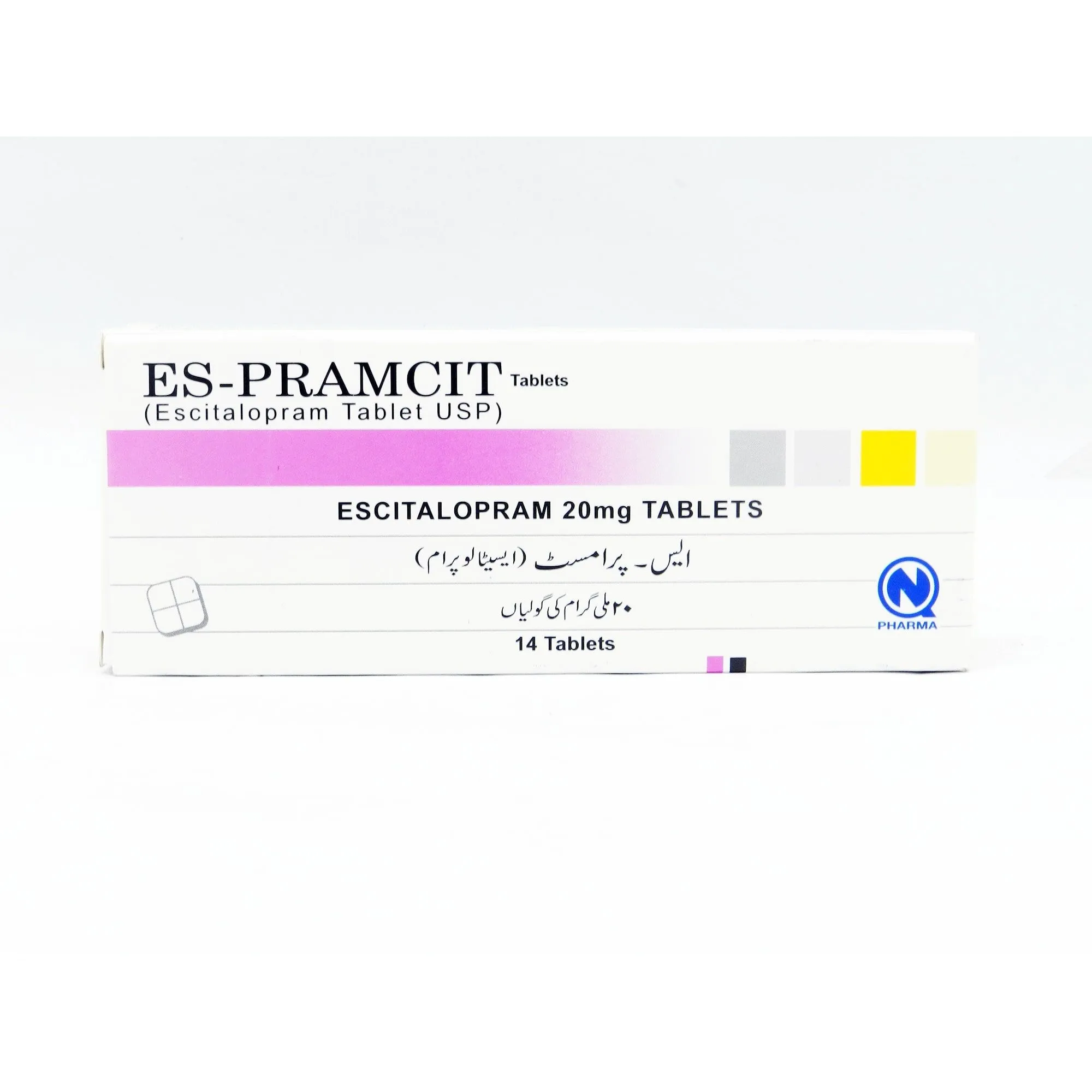 Es-Pramcit (20Mg) 14 Tablets