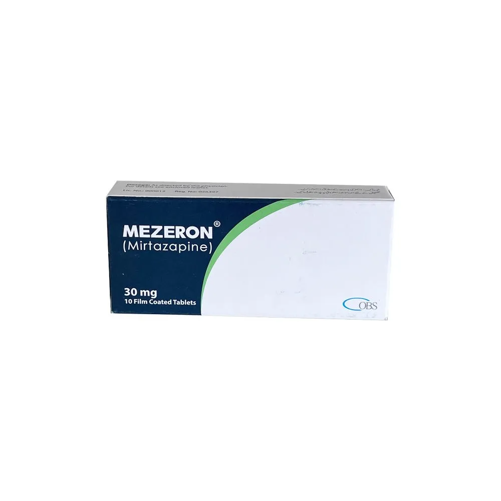 Mezeron (30Mg) 10 Tablets
