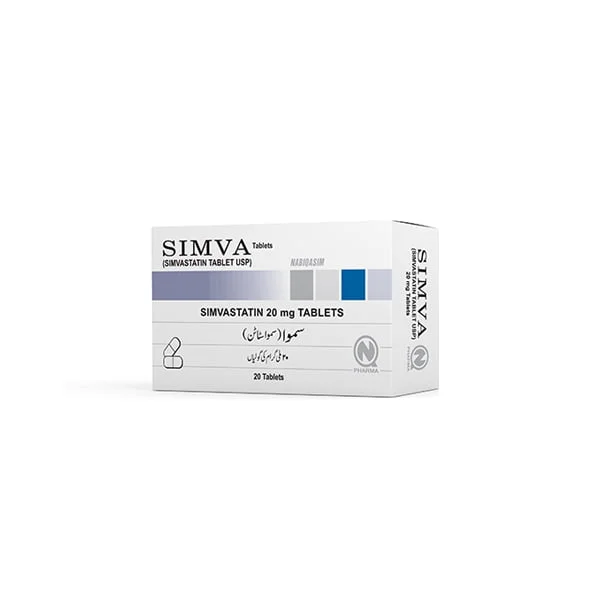Simva (20Mg) 20 Tablets