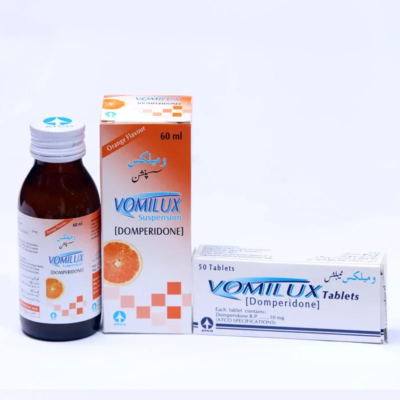 Vomilux (5Mg/5Ml) 60Ml Suspension