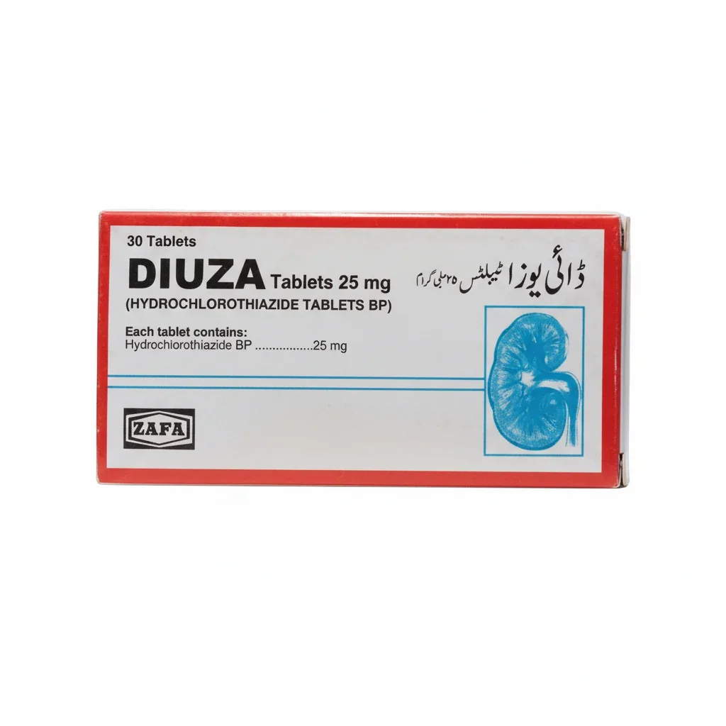 Diuza (25Mg) 30 Tablets