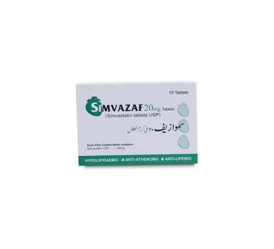 Simvazaf (20Mg) 10 Tablets