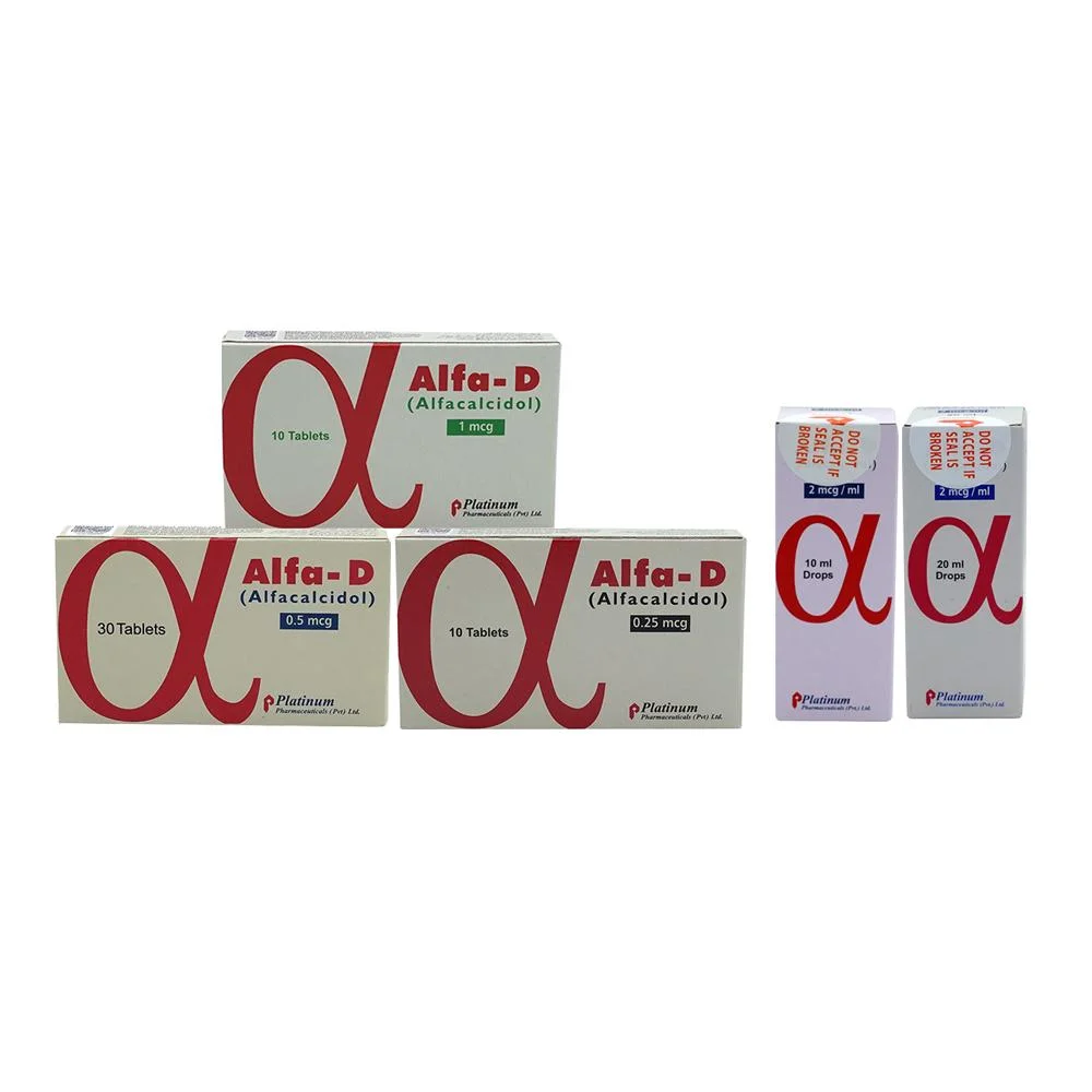 Alfa-D (1Mcg) 10 Tablets