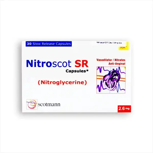 Nitroscot Sr (2.6Mg) 30 Capsules