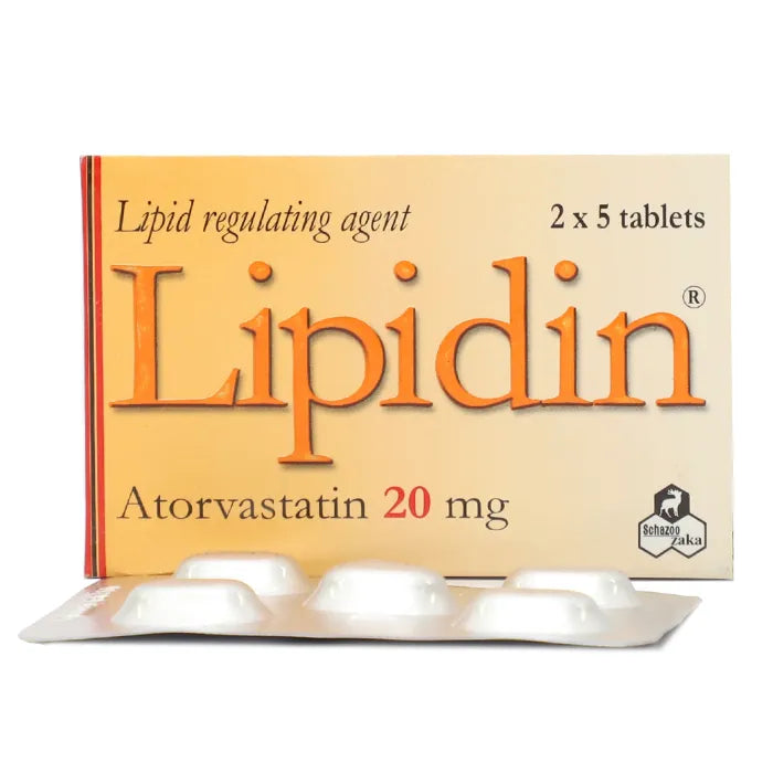 Lipidin (20Mg) 10 Tablets