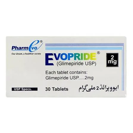 Evopride (2Mg) 30 Tablets