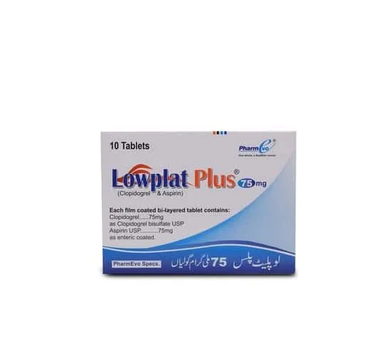 Lowplat Plus (75/75Mg) 10 Tablets
