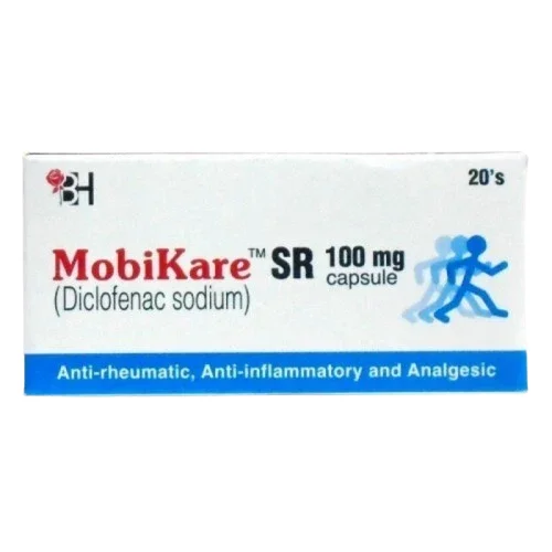 Mobikare Sr (100Mg) 20 Capsules