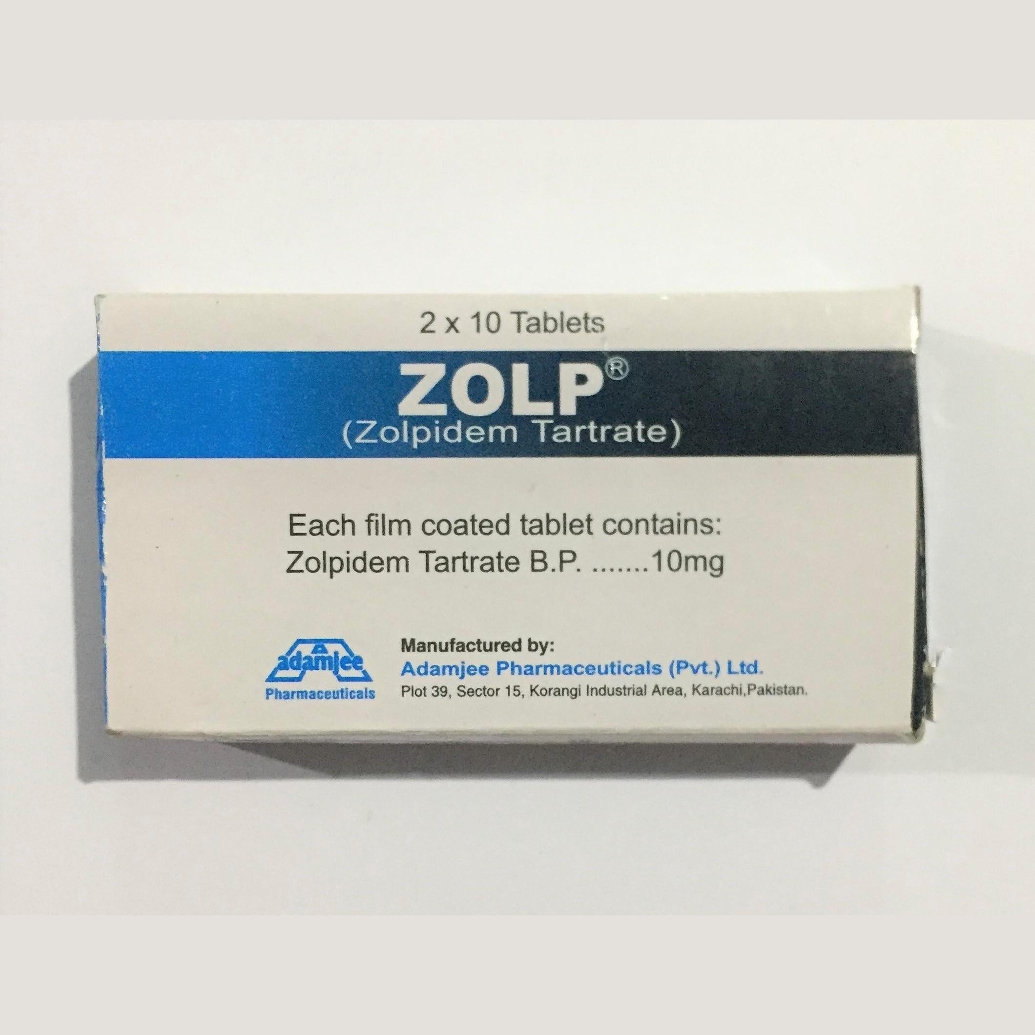 Zolp (10Mg) 20 Tablets