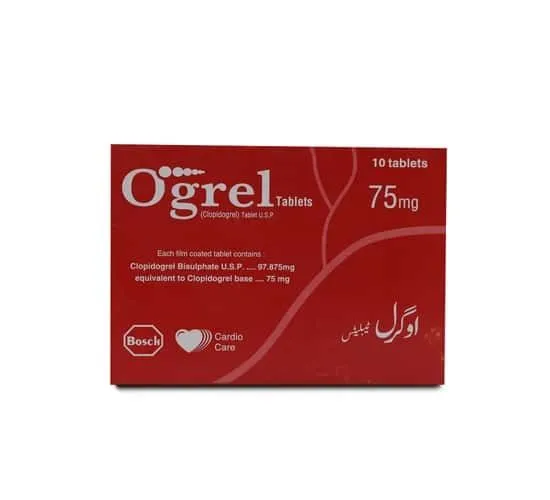 Ogrel (75Mg) 10 Tablets