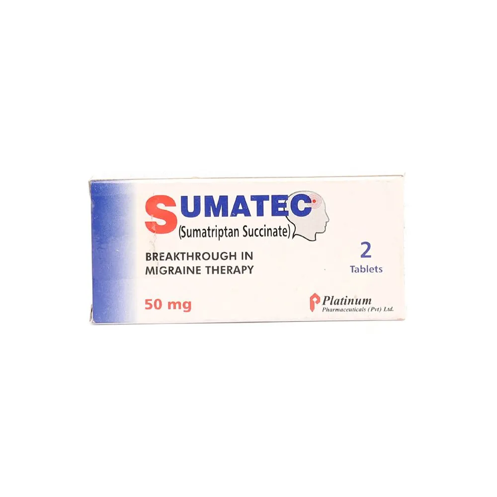 Sumatec (50Mg) 2 Tablets