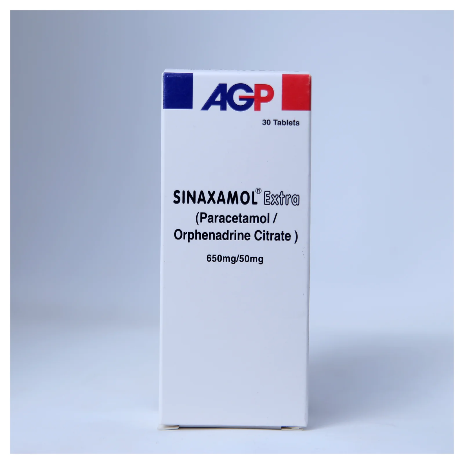Sinaxamol Extra (650/50Mg) 30 Tablets