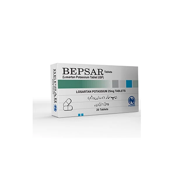 Bepsar (25Mg) 20 Tablets