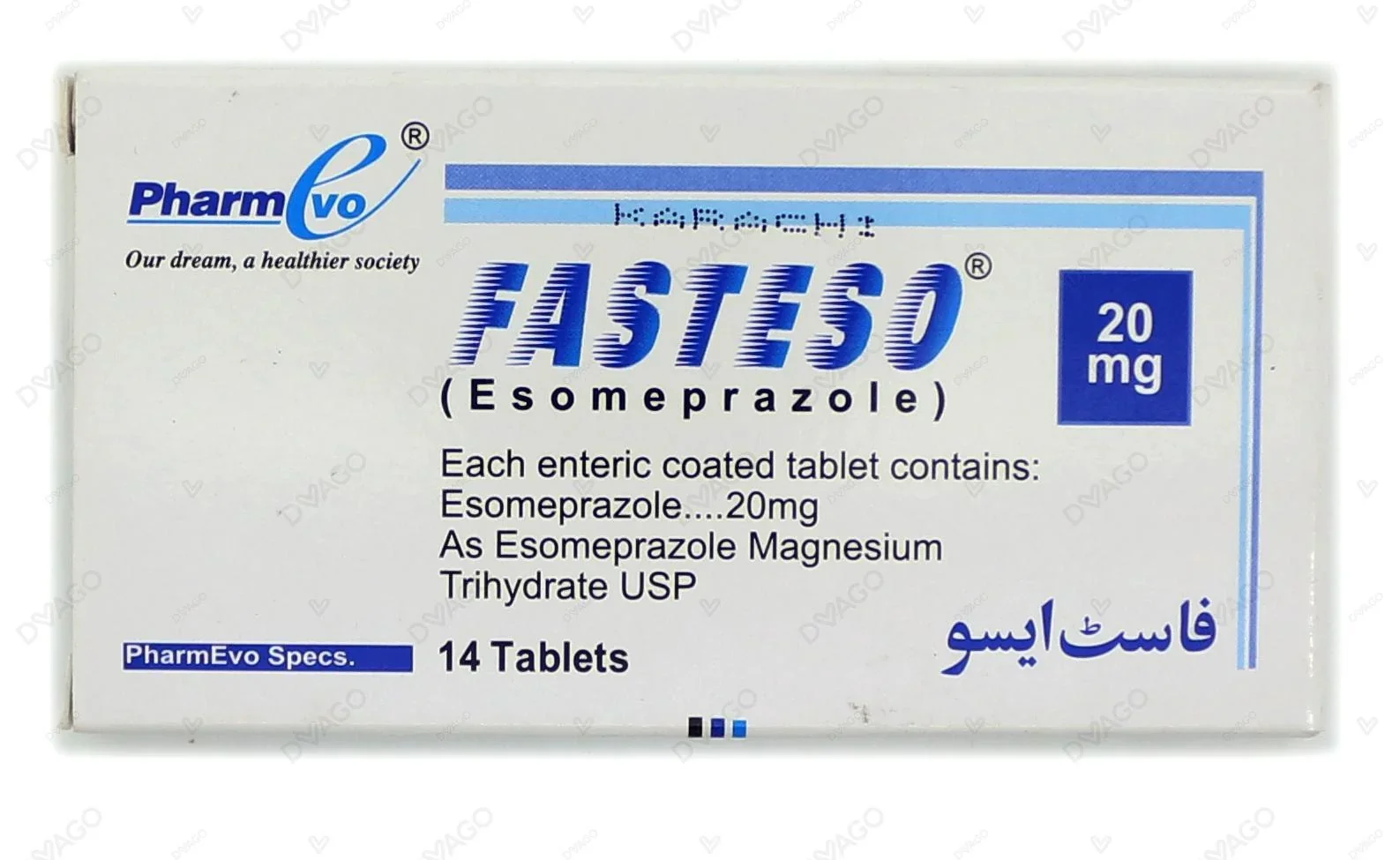 Fasteso (20Mg) 14 Tablets