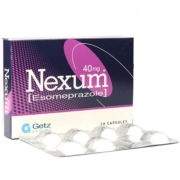 Nexum (40Mg) 14 Capsules